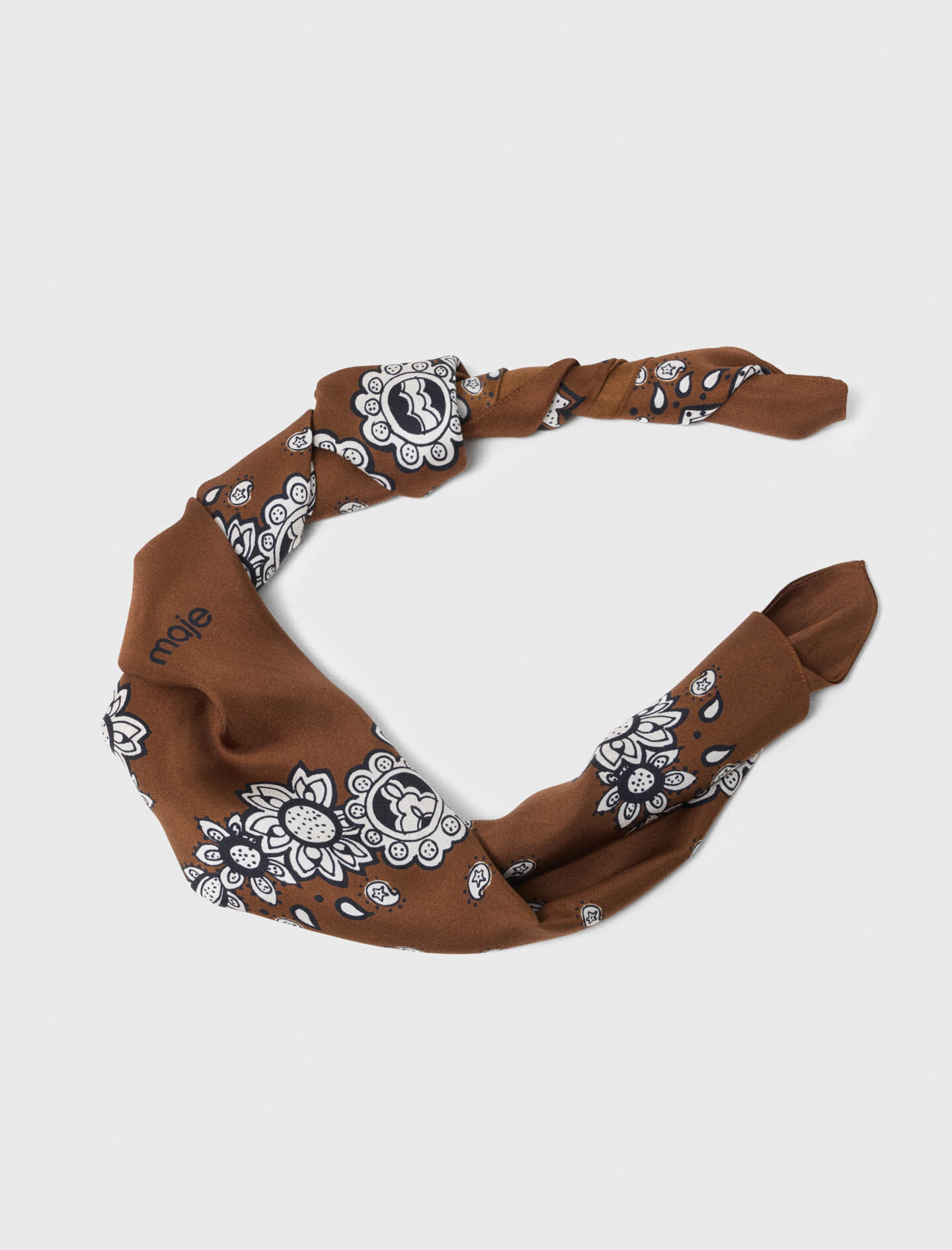 Pashmina estampada de seda