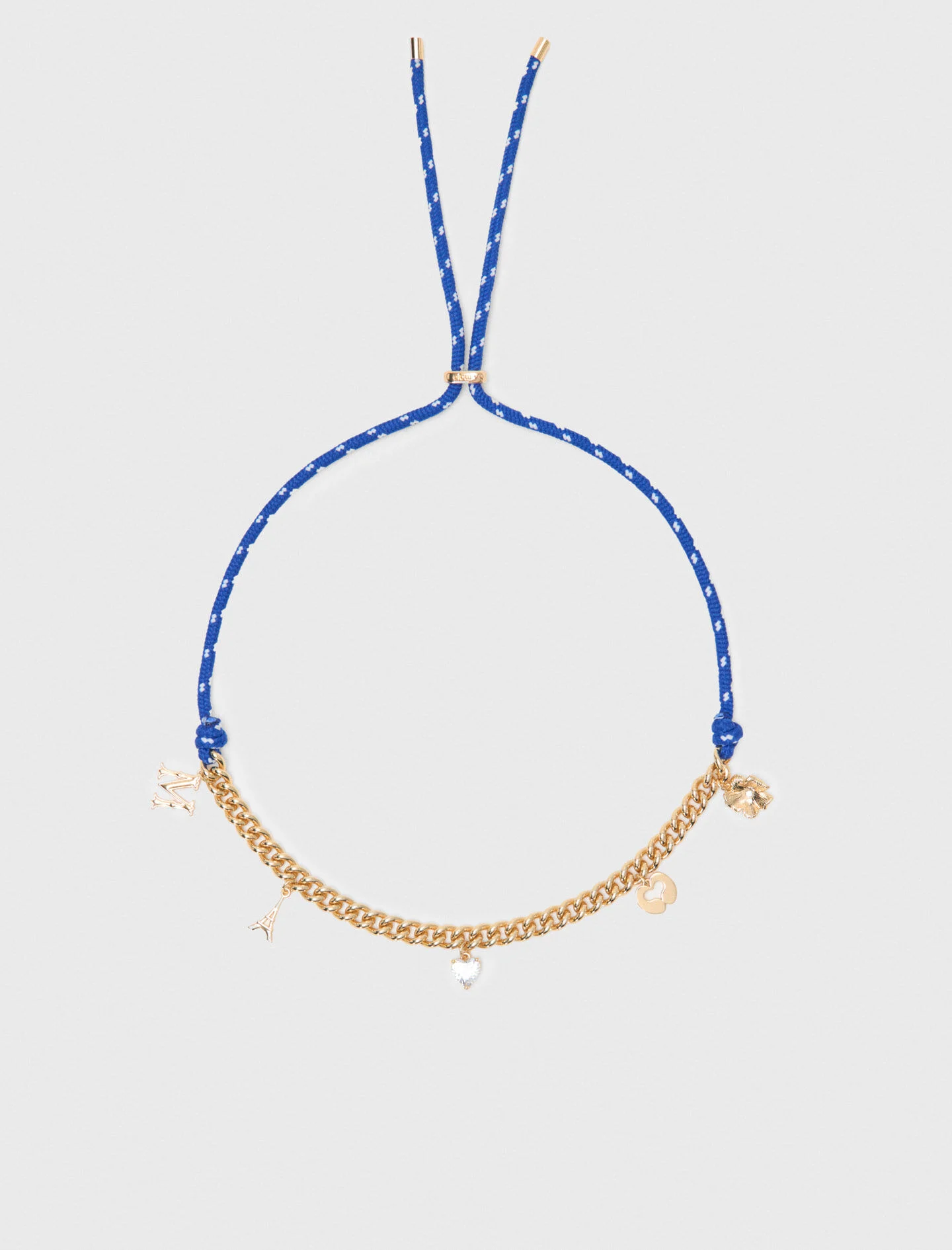 Collar de cadena de cuerda marinero