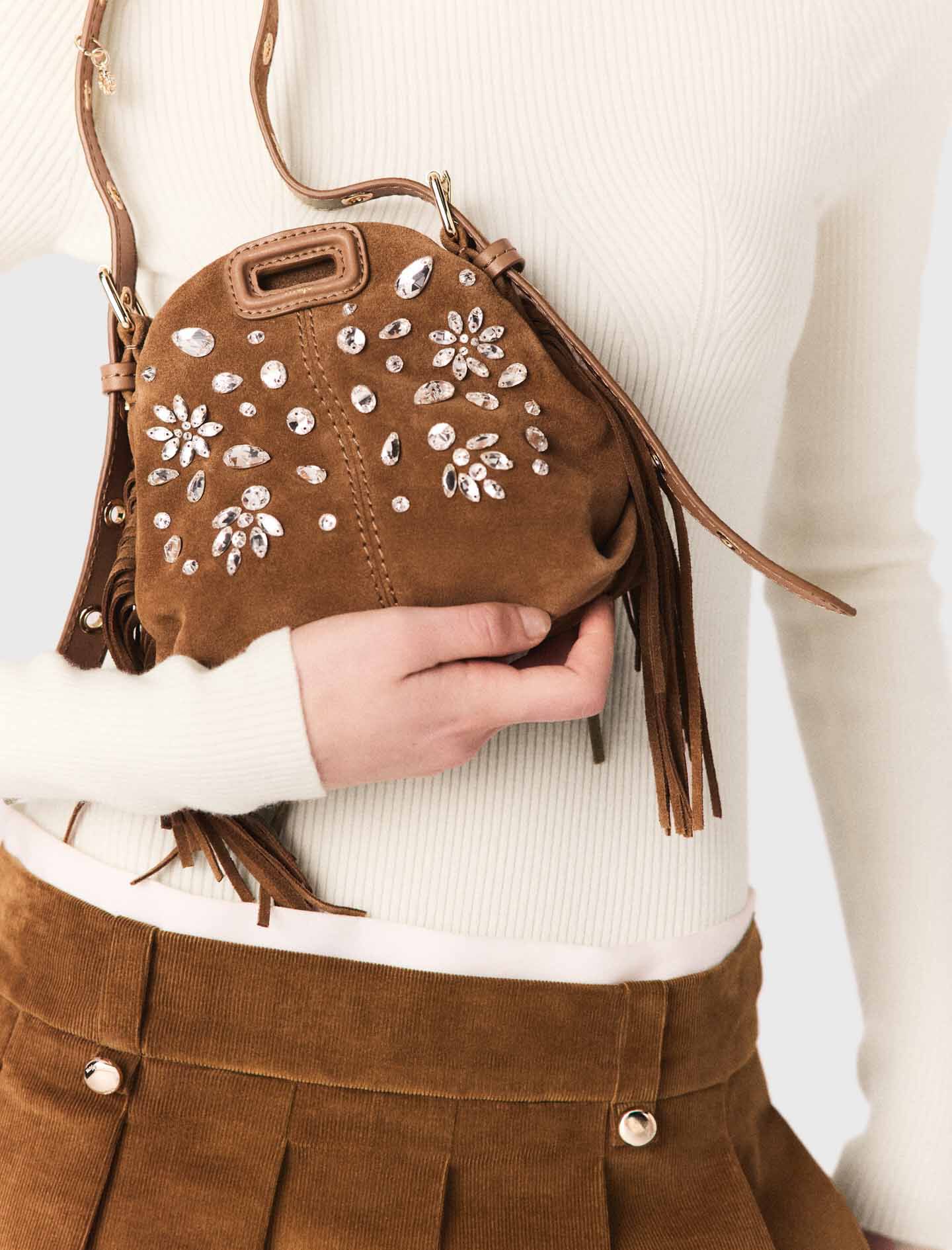 Minifalda de corduroy con pliegues