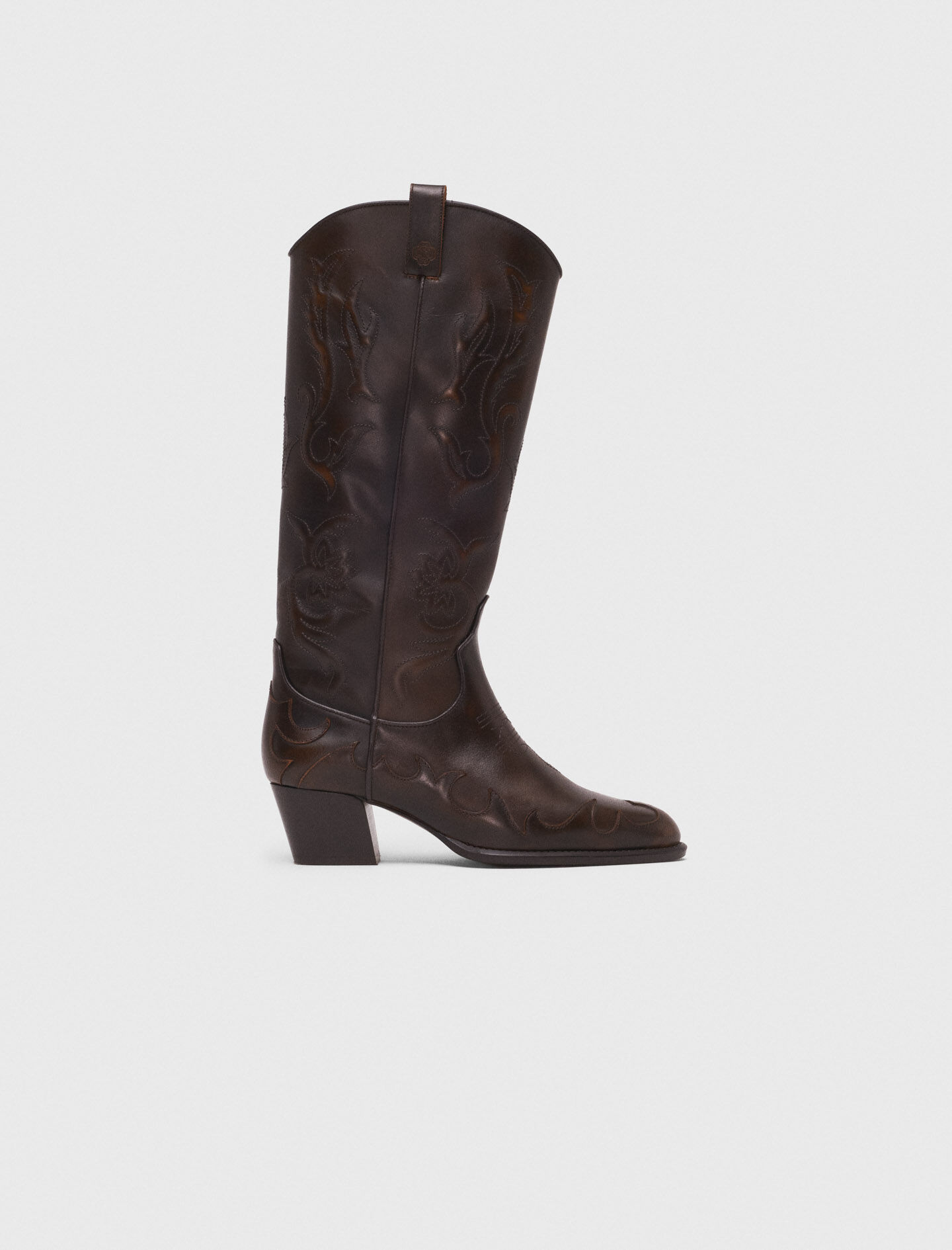 Botas de vaquero de cuero