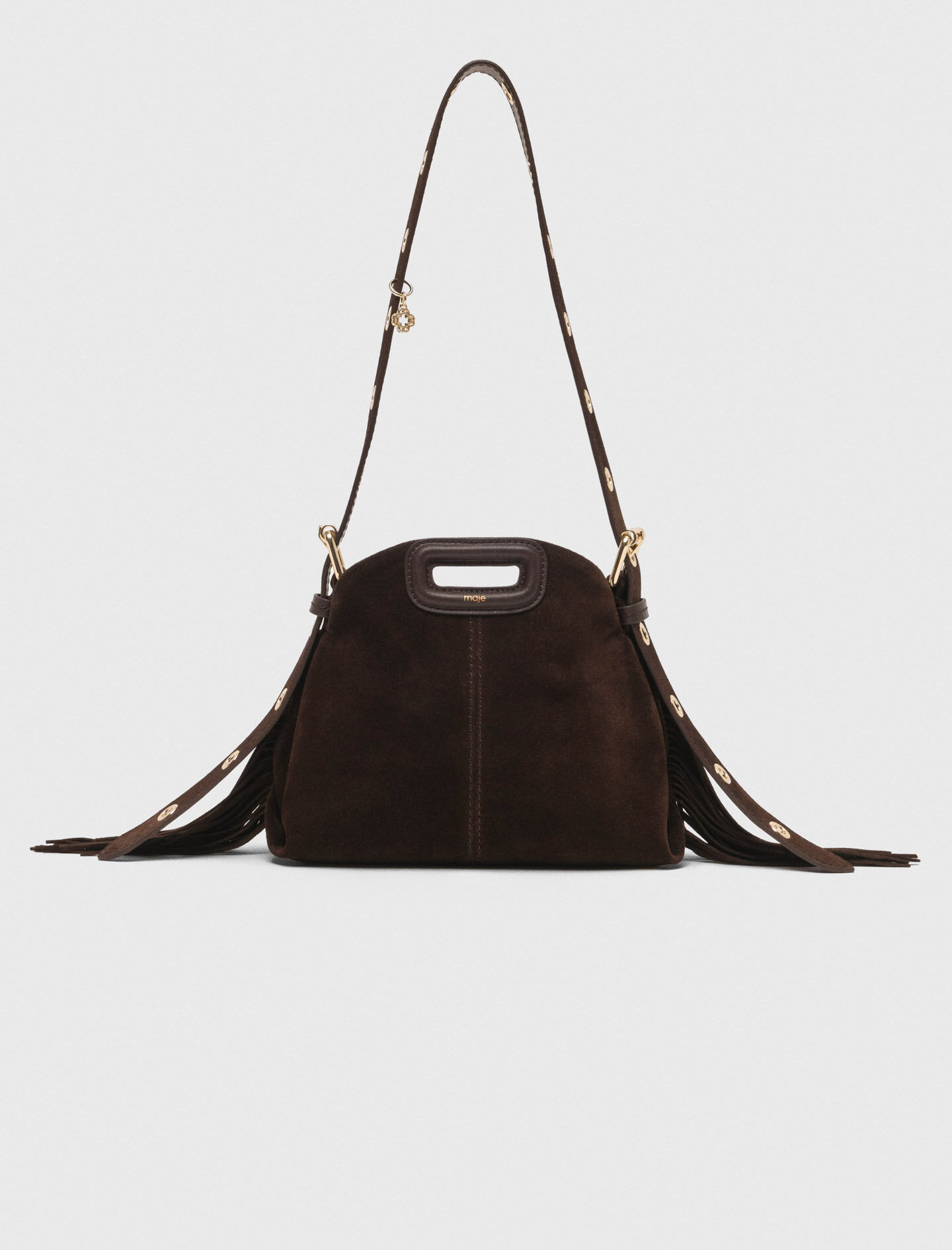 Bolso de cuero de ante Miss M mini