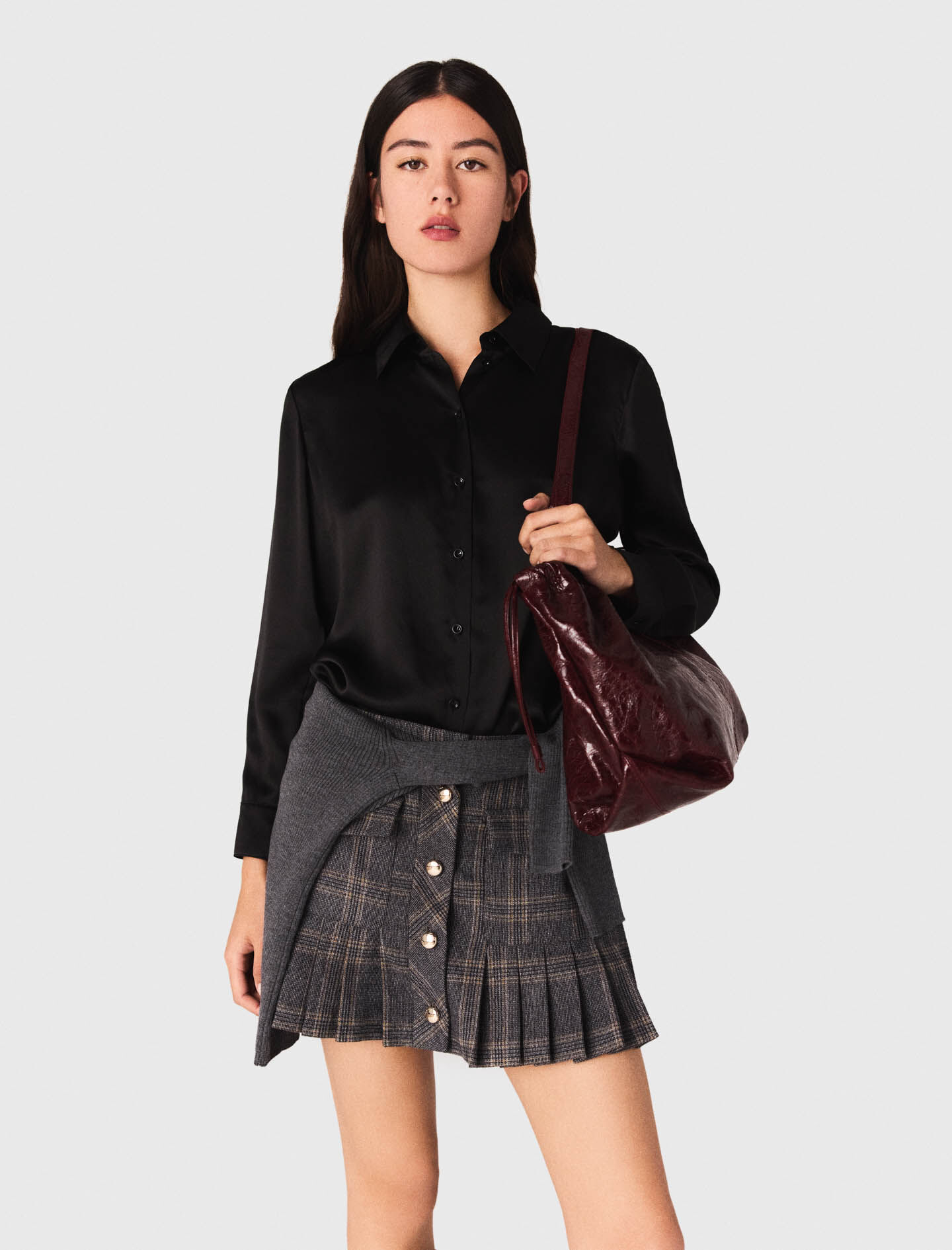 Camisa de seda