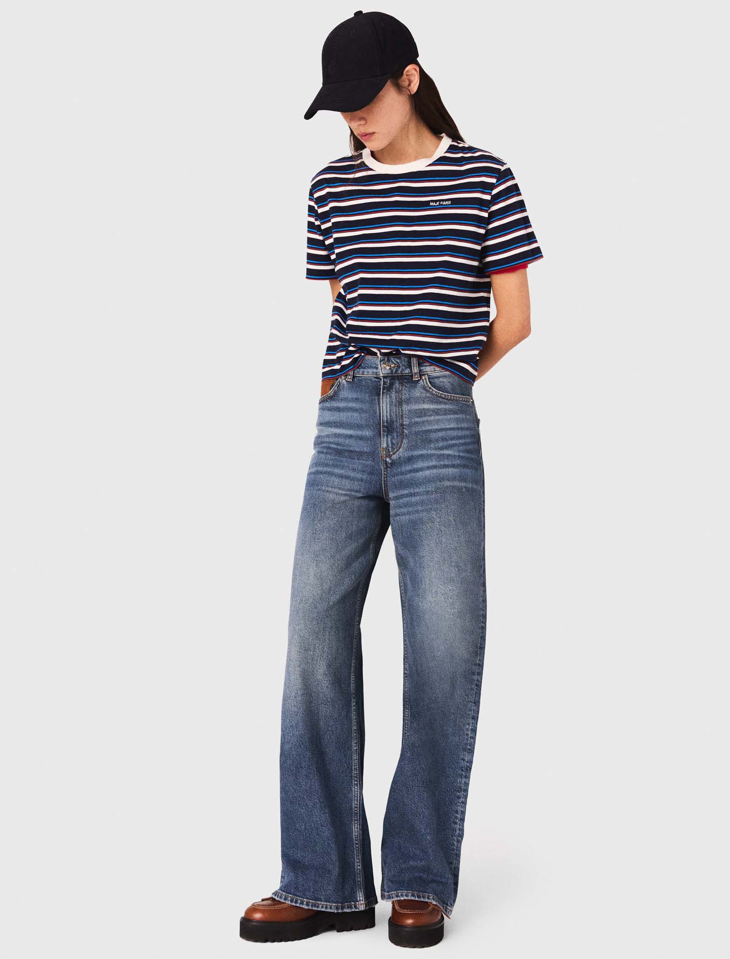 Pantalones de corte ancho