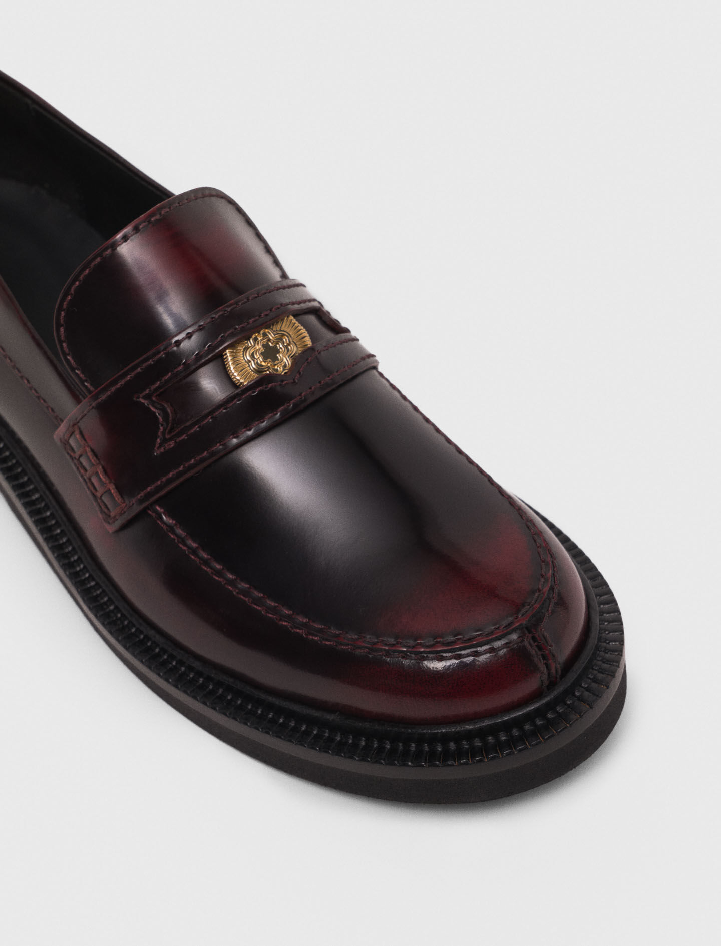 Zapatillas de cuero