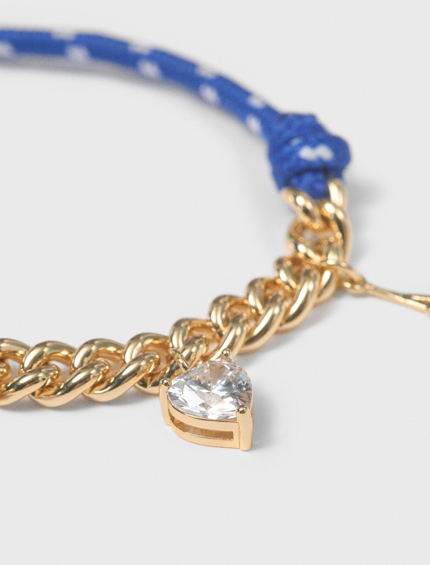 Pulsera de cadena de cordón marino