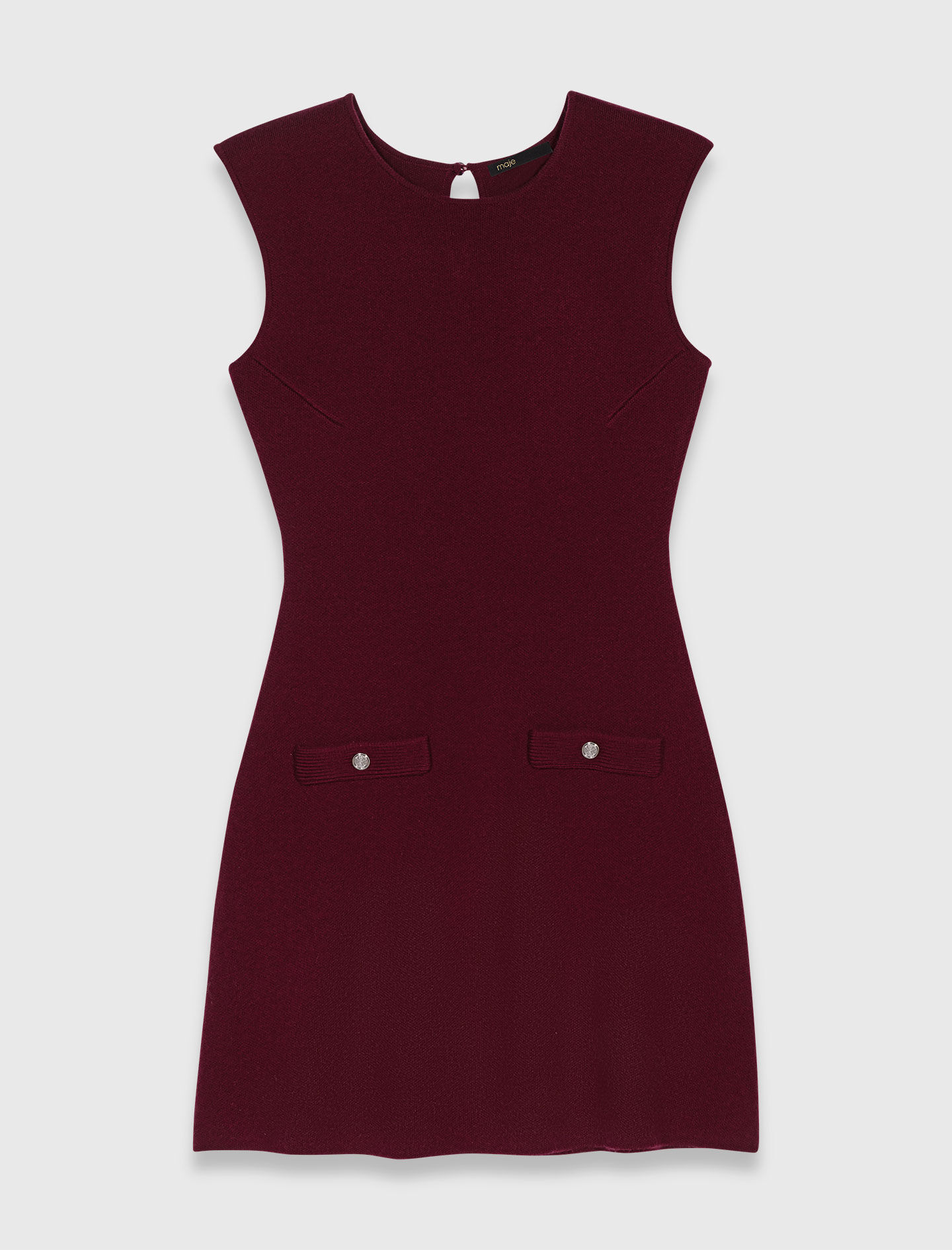 Vestido mini de punto 2 en 1