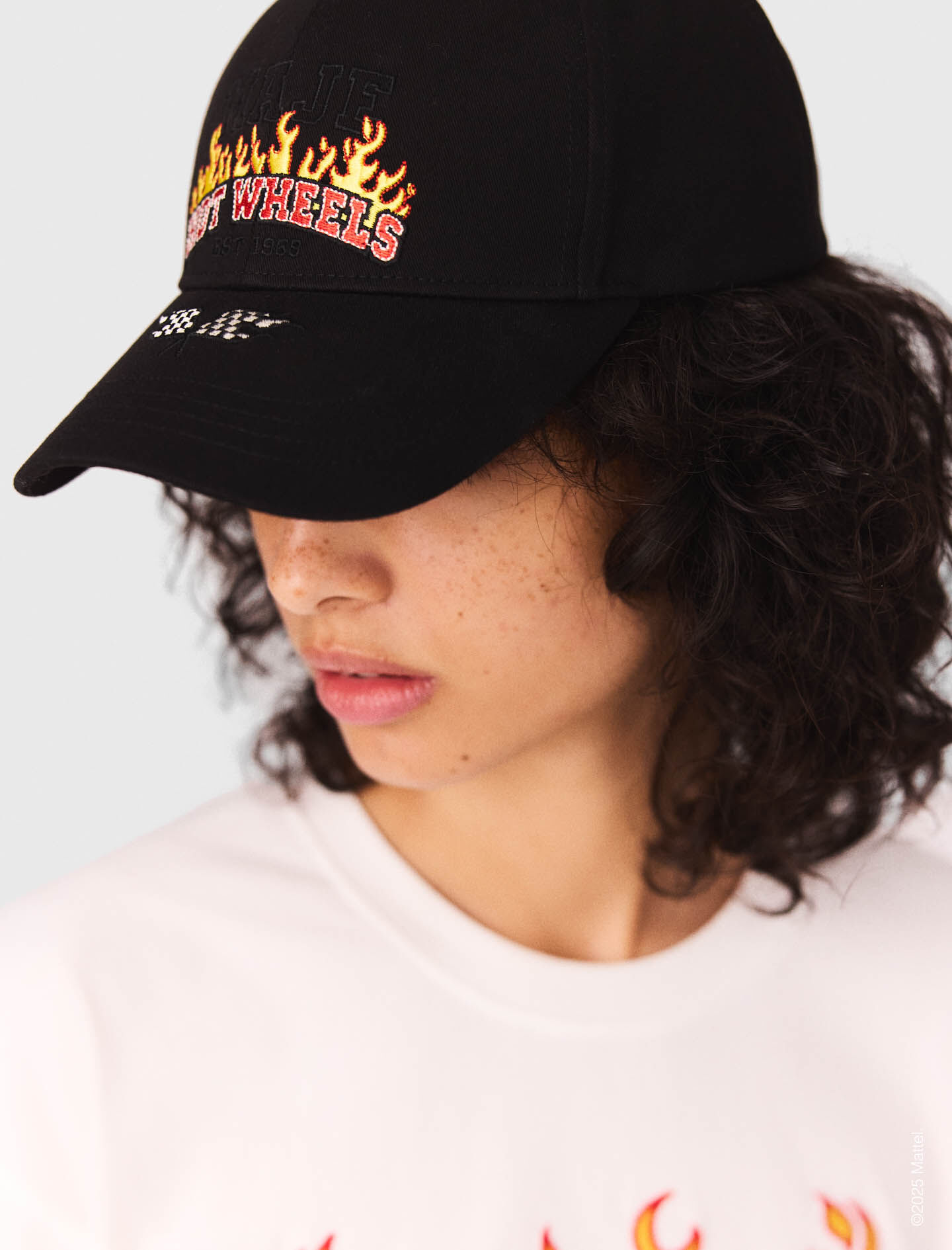 Gorra de algodón Hot Wheels x Maje