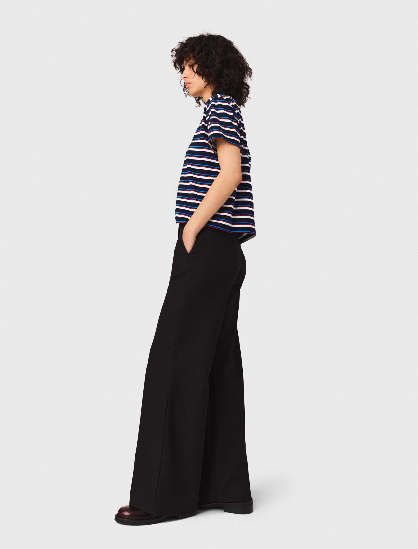Pantalones de traje con pinzas