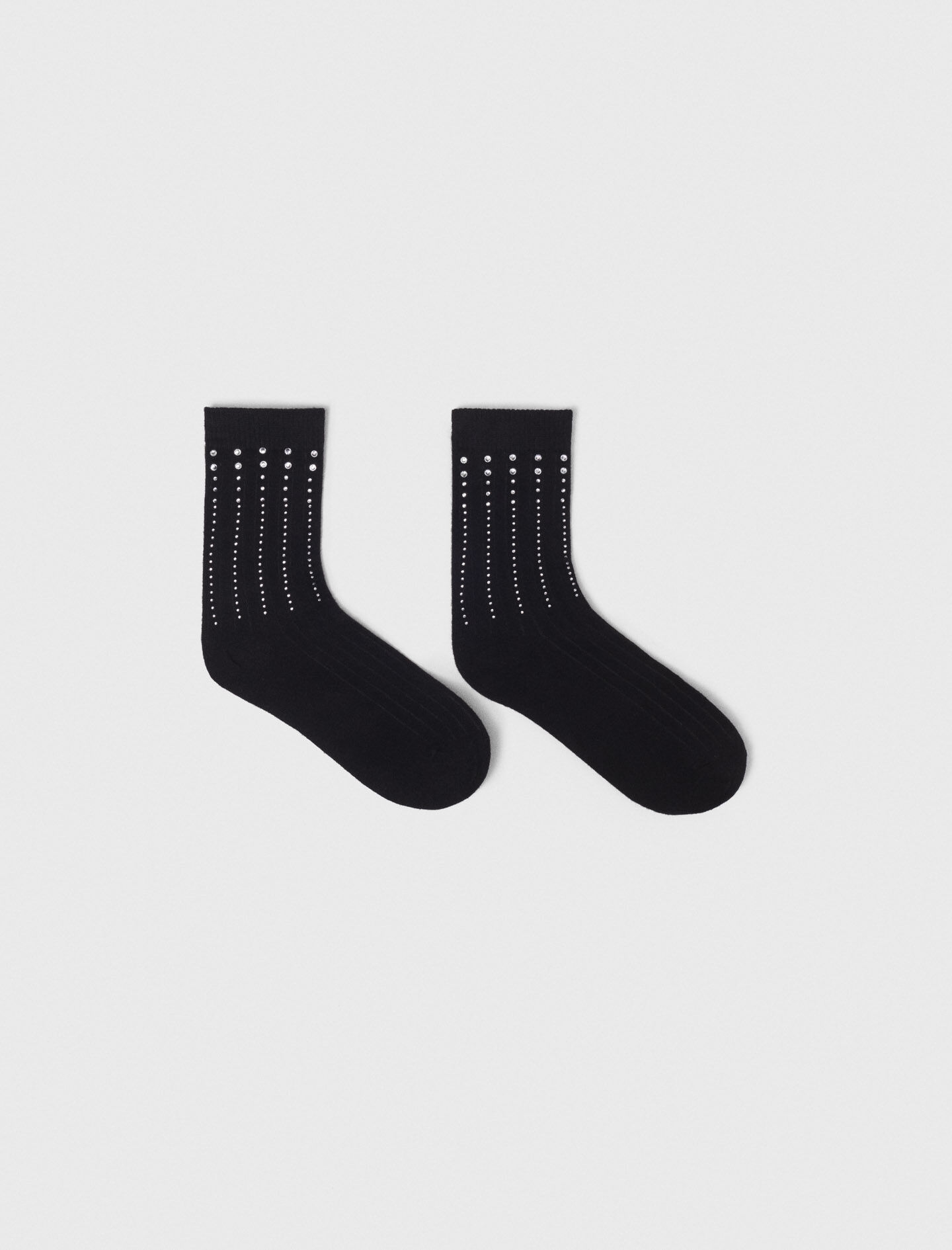 Calcetines de algodón con lentejuelas
