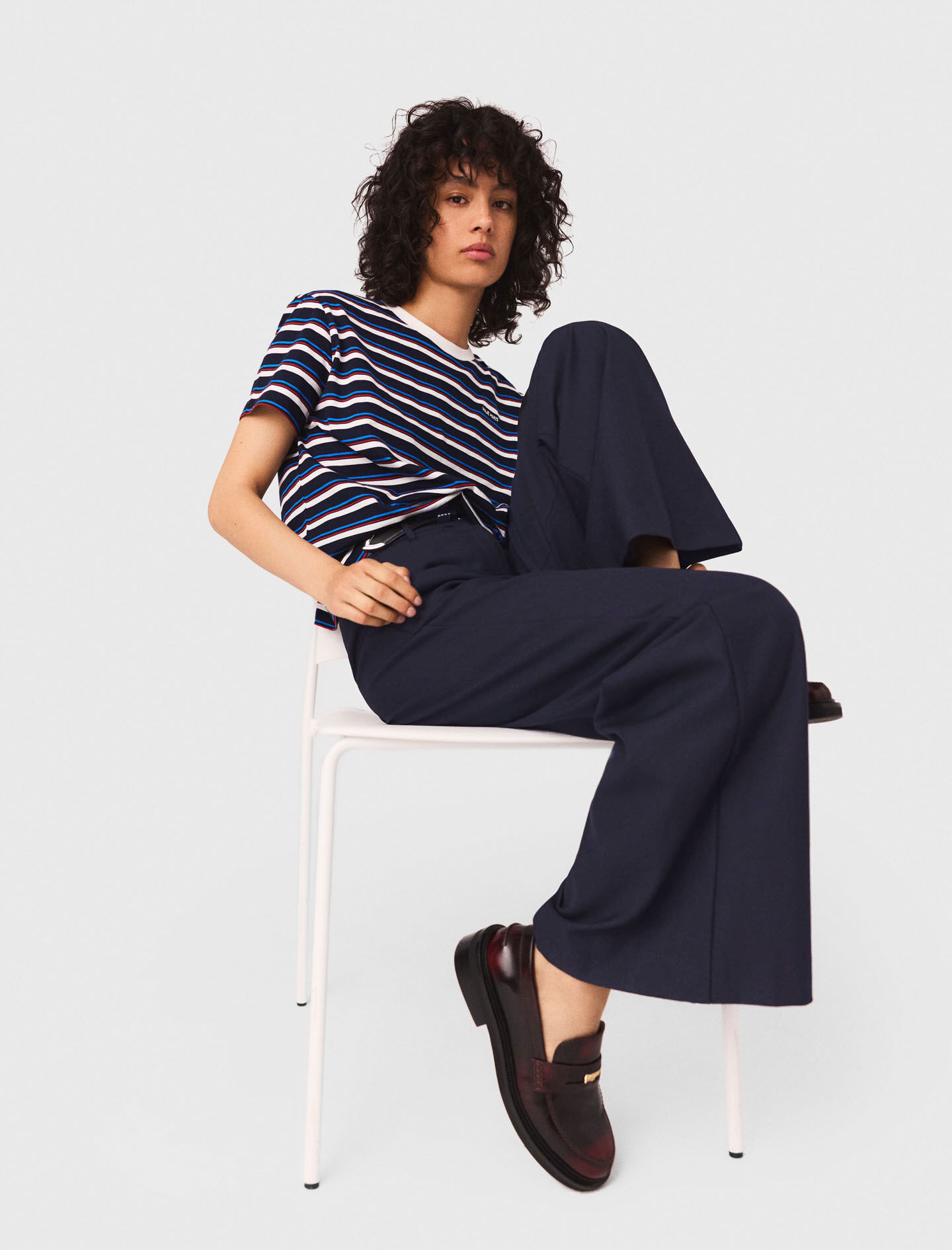 Pantalones de traje con pinzas